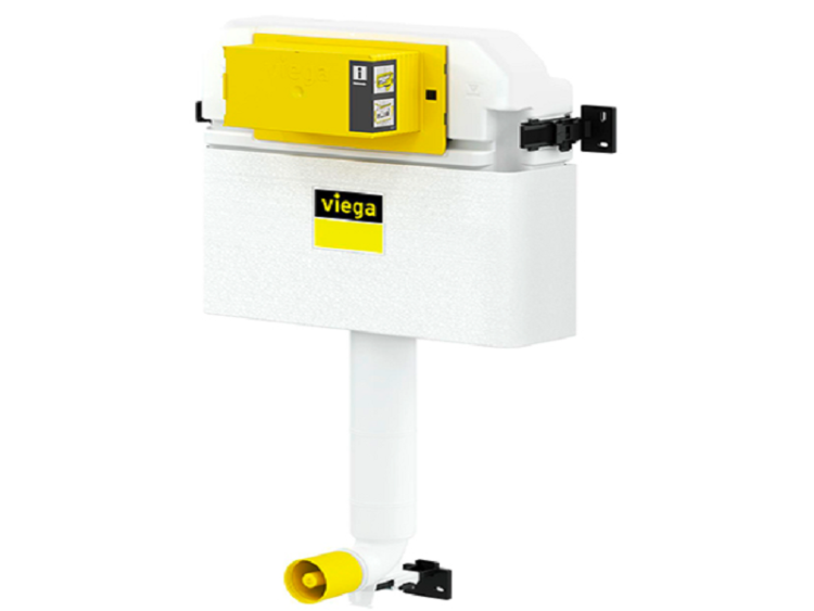 Смывной бачок скрытого монтажа Viega Prevista для напольных унитазов 771904