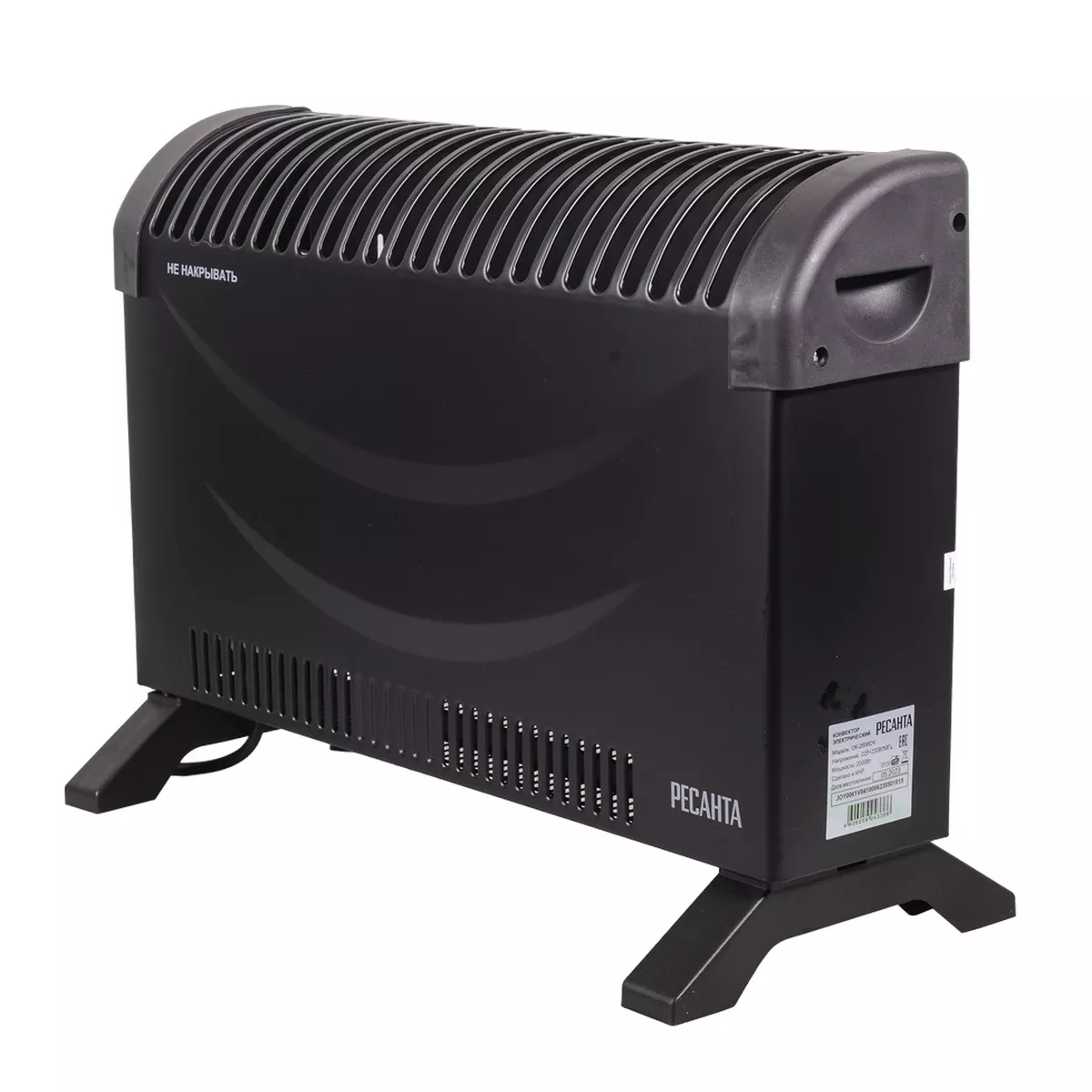 Конвектор электрический Ресанта ОК-2000СЧ 2000 Вт Black 67/4/28
