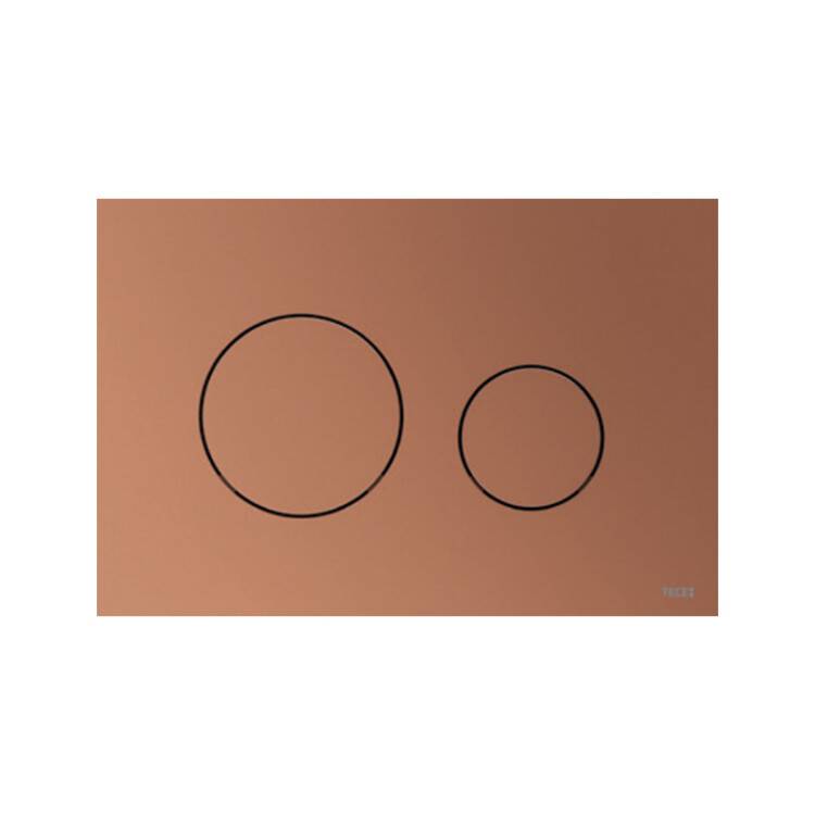 Панель смыва для унитаза TECE TECEloop пластик красная бронза металлик 9240937