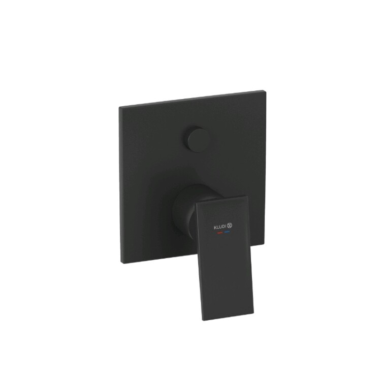 Смеситель для душа Kludi DECUS встраиваемый на 2 потребителя черный матовый 547593975