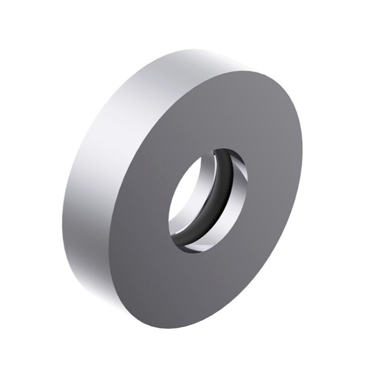 Декоративный элемент для держателя рейлинга Ritmonio Brushed Chrome 7K0001IX