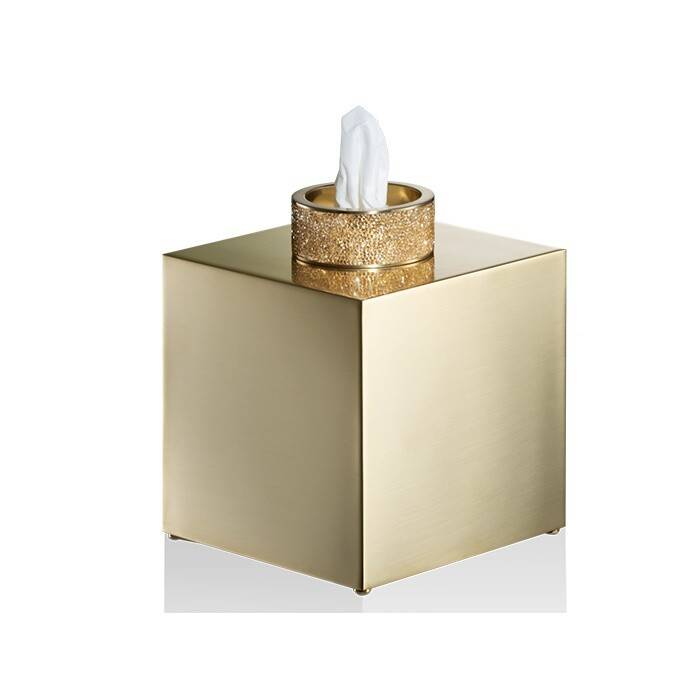 Салфетница Decor Walther Rocks KB 130х130х156 мм золото матовое 0934482