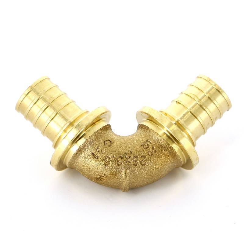 Угольник REHAU RAUTITAN RX 25 мм бронза 377703