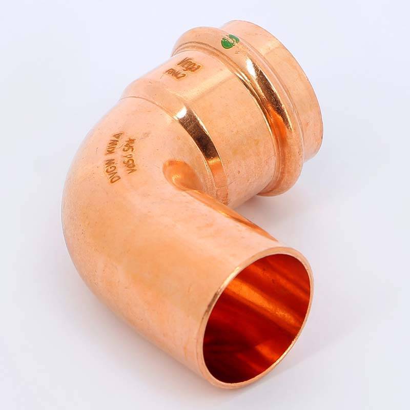 Угол-вставка 90° пресс Viega Profipress 42 мм медь 291709