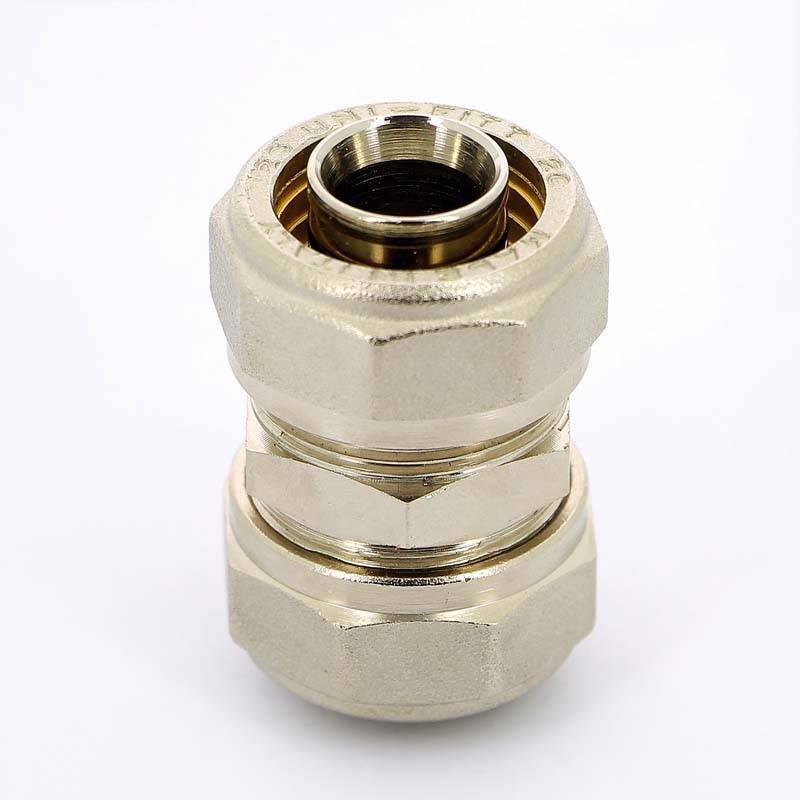 Муфта обжимная Uni-Fitt никелированная 26х26 мм 660N8800