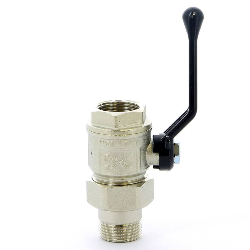 Кран шаровой Bugatti New Jersey 3/4 НВ с разъемным соединением рычаг 09200004