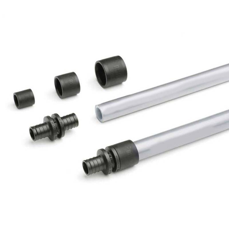 Труба защитная гофрированная REHAU 21 мм черная (для труб 16/17 мм) 50 м 137140-050