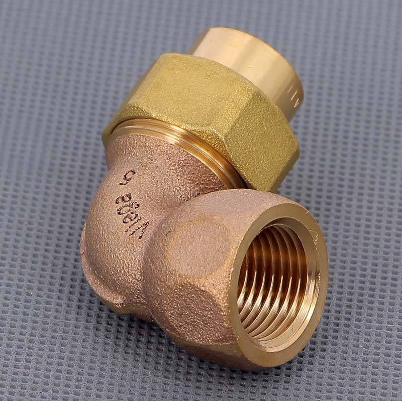 Угол с разъемным соединением пайка-В Viega 18х1/2 коническое уплотнение 119461