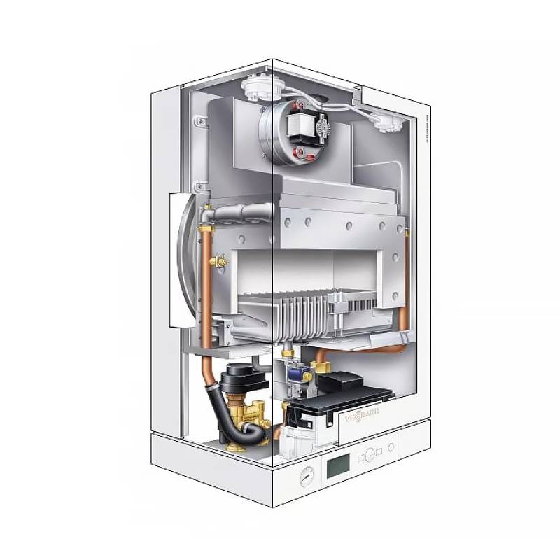 Котел газовый настенный Viessmann Vitopend 100-W двухконтурный 24 кВт A1JB010