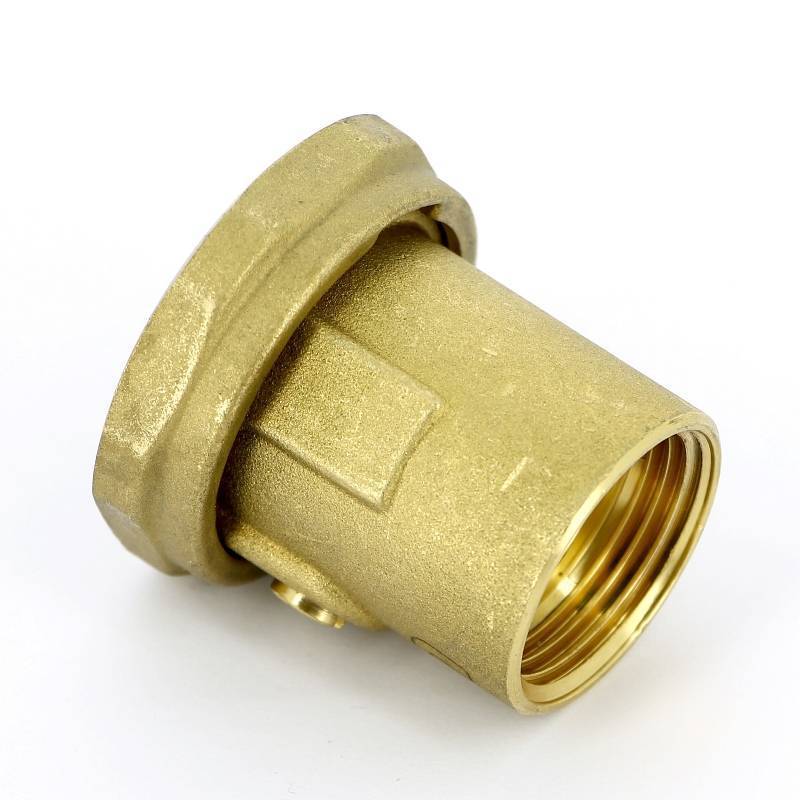 Соединение с накидной гайкой Uni-Fitt ВВ 1 1/2x1 со встроенным шаровым краном 627G6400