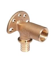 Угольник настенный REHAU RAUTITAN RX 16-1/2 внутренняя резьба 59 мм для фальшстен длинный 14563713001