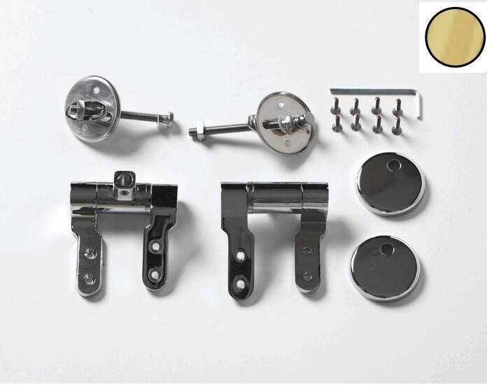 Комплект петель Artceram Hermitage soft-close золото HEA001 73