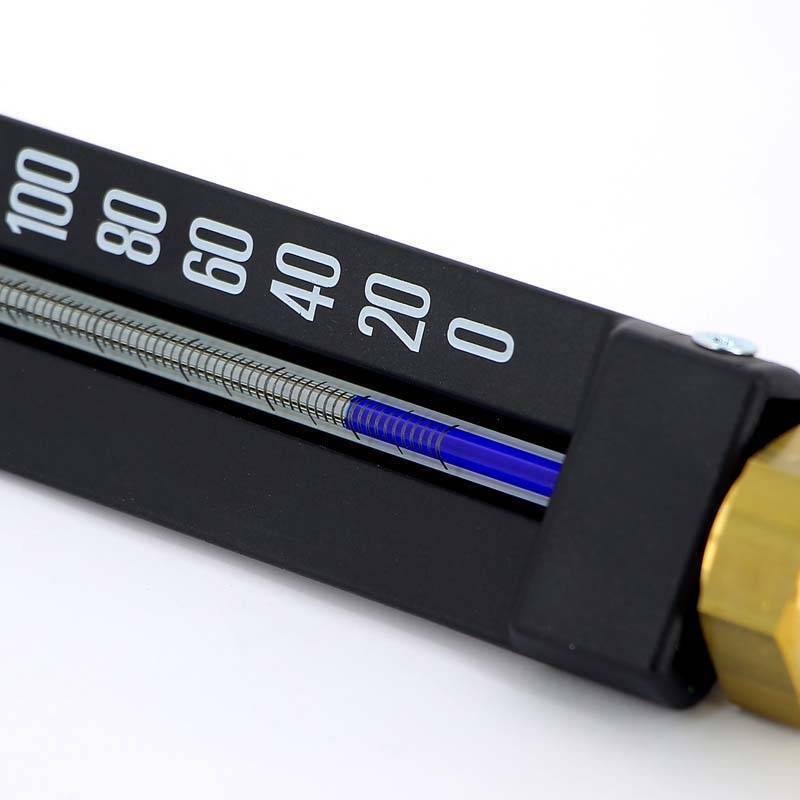 Термометр спиртовой угловой Watts MTW 1/2 160 °C гильза 50 мм 10006432