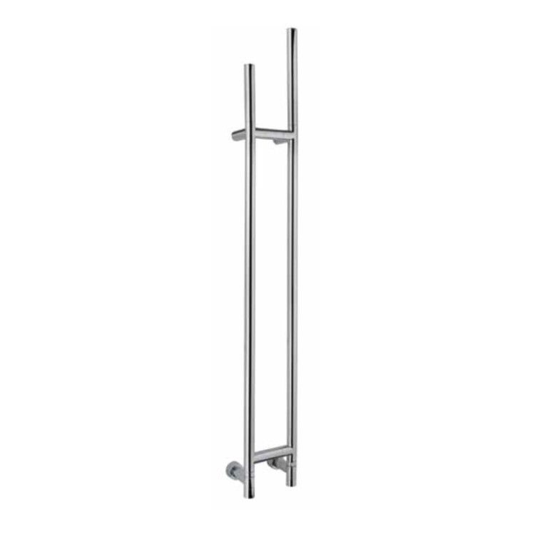 Полотенцесушитель водяной Margaroli Arcobaleno 1537x187x105 мм Brushed Nickel 417DXEBN