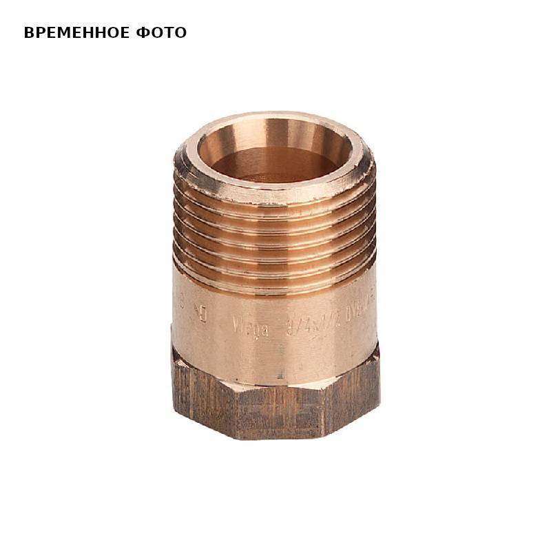 Футорка удлиненная Viega 1 1/2 x 1 1/4 бронза 446697