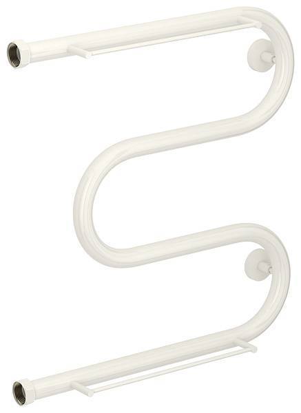 Полотенцесушитель водяной Сунержа М-образный 500x500 мм белый 12-0008-5050