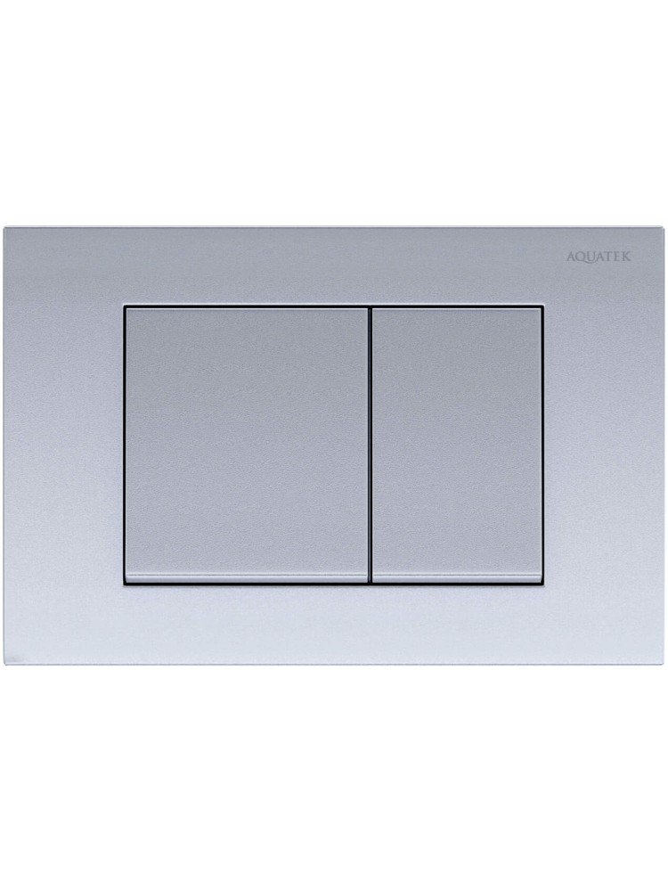 Панель смыва Berges Pneumo S хром матовая PNS-0000003