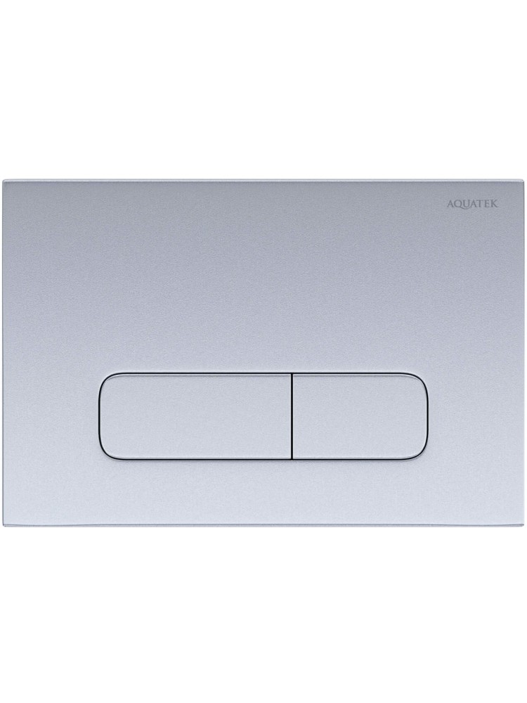 Панель смыва Tops Pneumo S прямоугольные клавиши хром матовый PNS-0000008