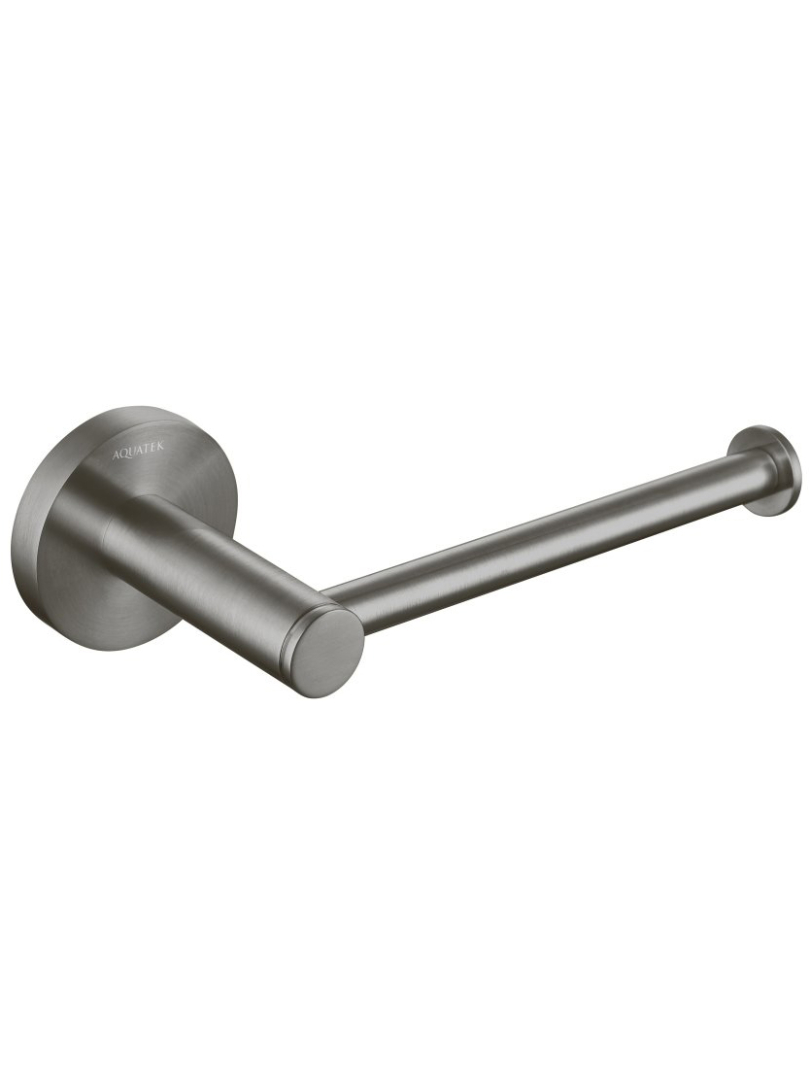 Бумагодержатель Aquanet Европа оружейная сталь AQ4108BGM