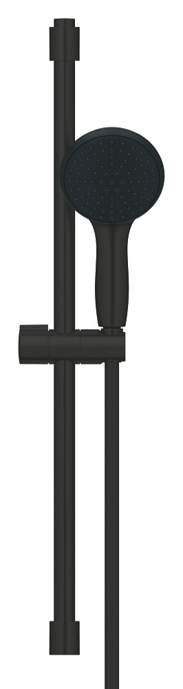 Душевой гарнитур GROHE Tempesta 110 со штангой 600 мм и шлангом 1750 мм матовый черный 261622433
