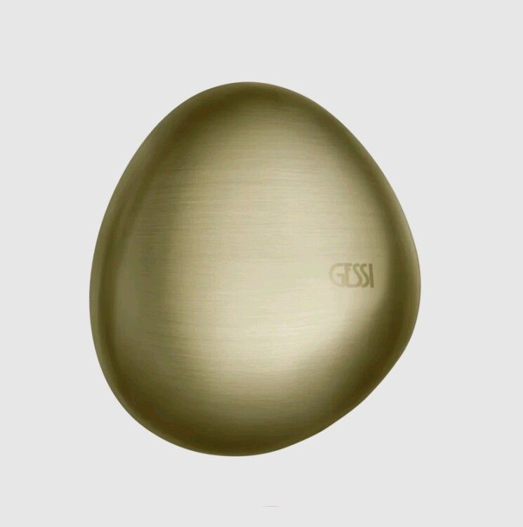 Ручка однорычажного смесителя Gessi Equilibrio Brushed Brass PVD 52002727