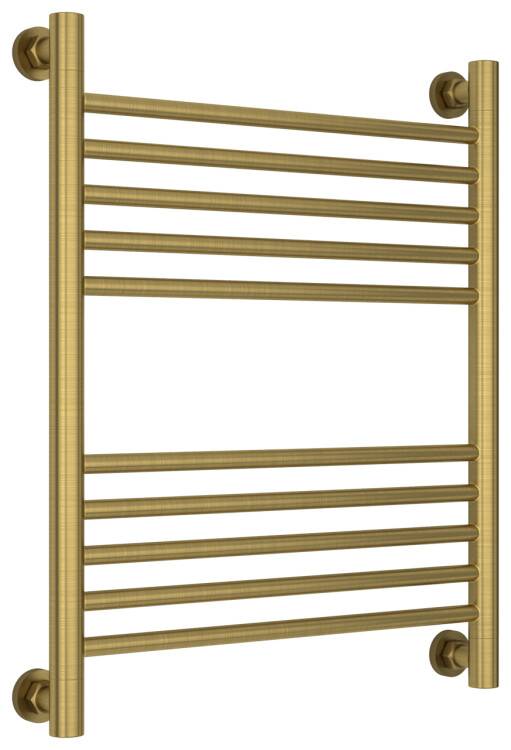 Полотенцесушитель водяной Сунержа Богема + прямой 600x500 мм латунь состаренная 05102206050