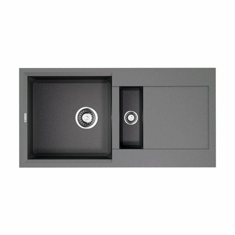 Кухонная мойка OMOIKIRI Sakaime 860 860x435 мм 2 чаши Leningrad grey 4993560