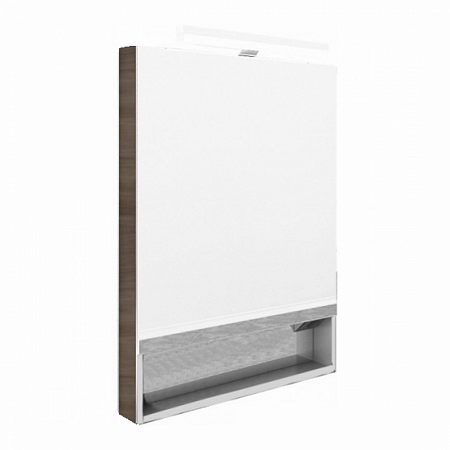 Зеркальный шкаф Roca The Gap 60 см тиковое дерево ZRU9302844