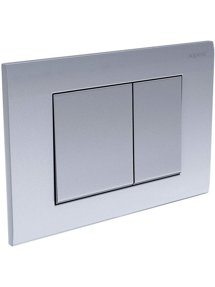 Панель смыва Berges Pneumo S хром матовая PNS-0000003