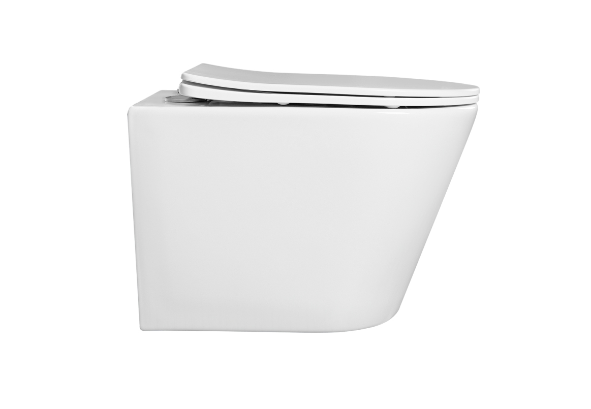 Унитаз подвесной Aquatek Вега Tornado 490х360х320 мм с сиденьем микролифт AQ1904T-00