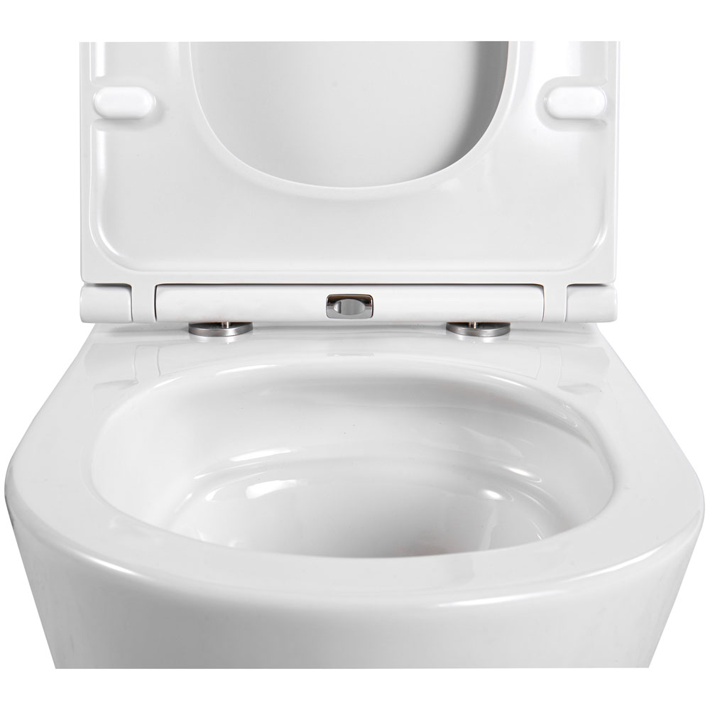 Унитаз подвесной Aquatek Вега Tornado 490х360х320 мм с сиденьем микролифт AQ1904T-00