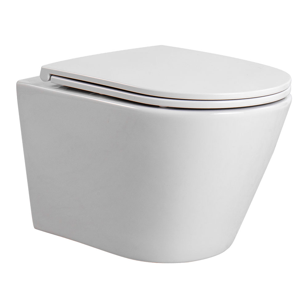 Унитаз подвесной Aquatek Вега Tornado 490х360х320 мм с сиденьем микролифт AQ1904T-00