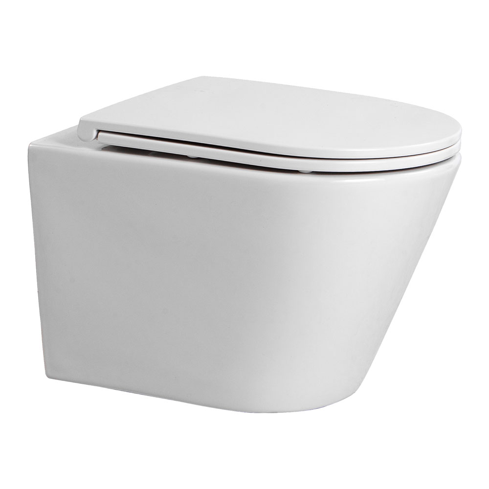 Унитаз подвесной Aquatek Вега Tornado 490х360х320 мм с сиденьем микролифт AQ1904T-00