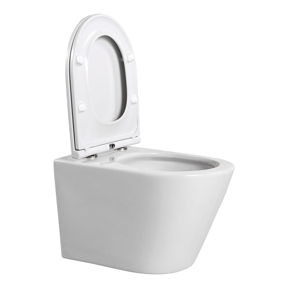 Унитаз подвесной Aquatek Вега Tornado 490х360х320 мм с сиденьем микролифт AQ1904T-00