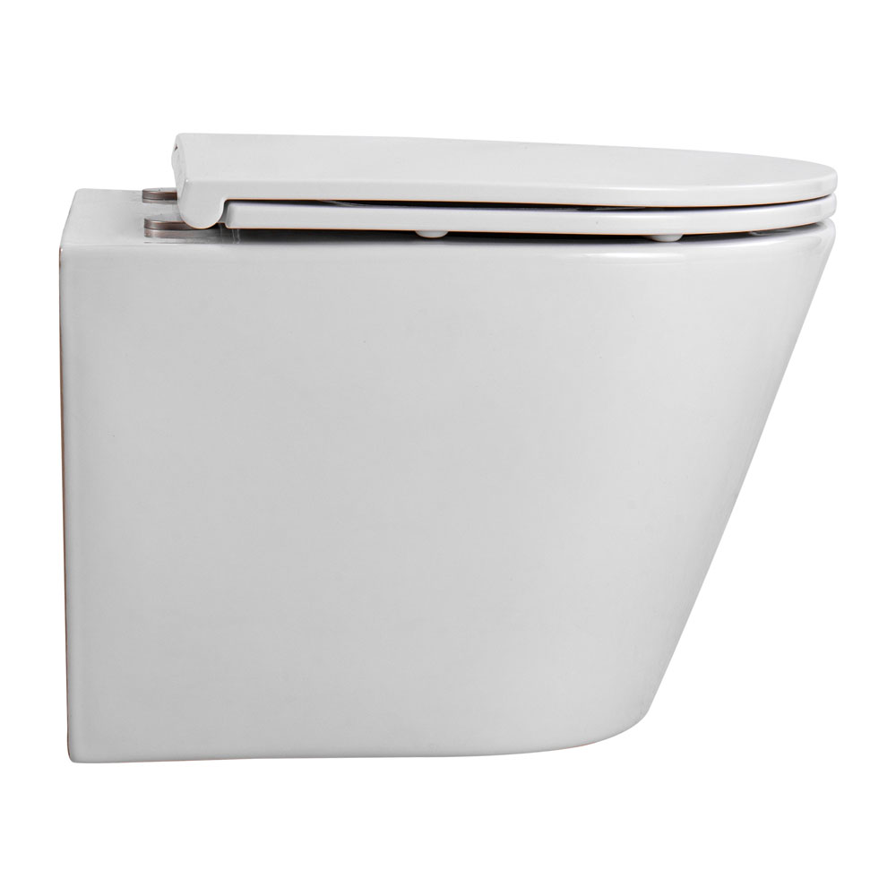 Унитаз подвесной Aquatek Вега Tornado 490х360х320 мм с сиденьем микролифт AQ1904T-00