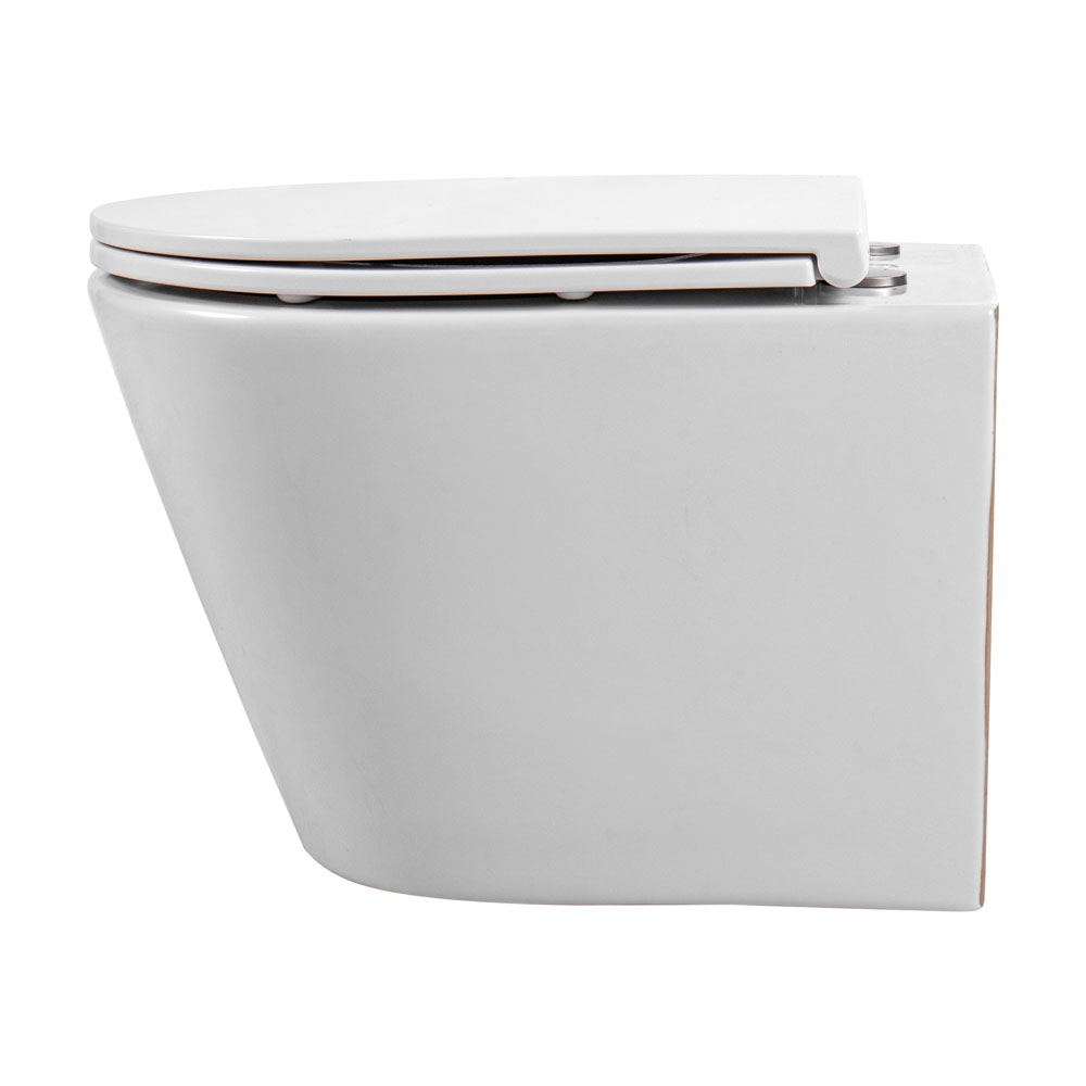 Унитаз подвесной Aquatek Вега Tornado 490х360х320 мм с сиденьем микролифт AQ1904T-00