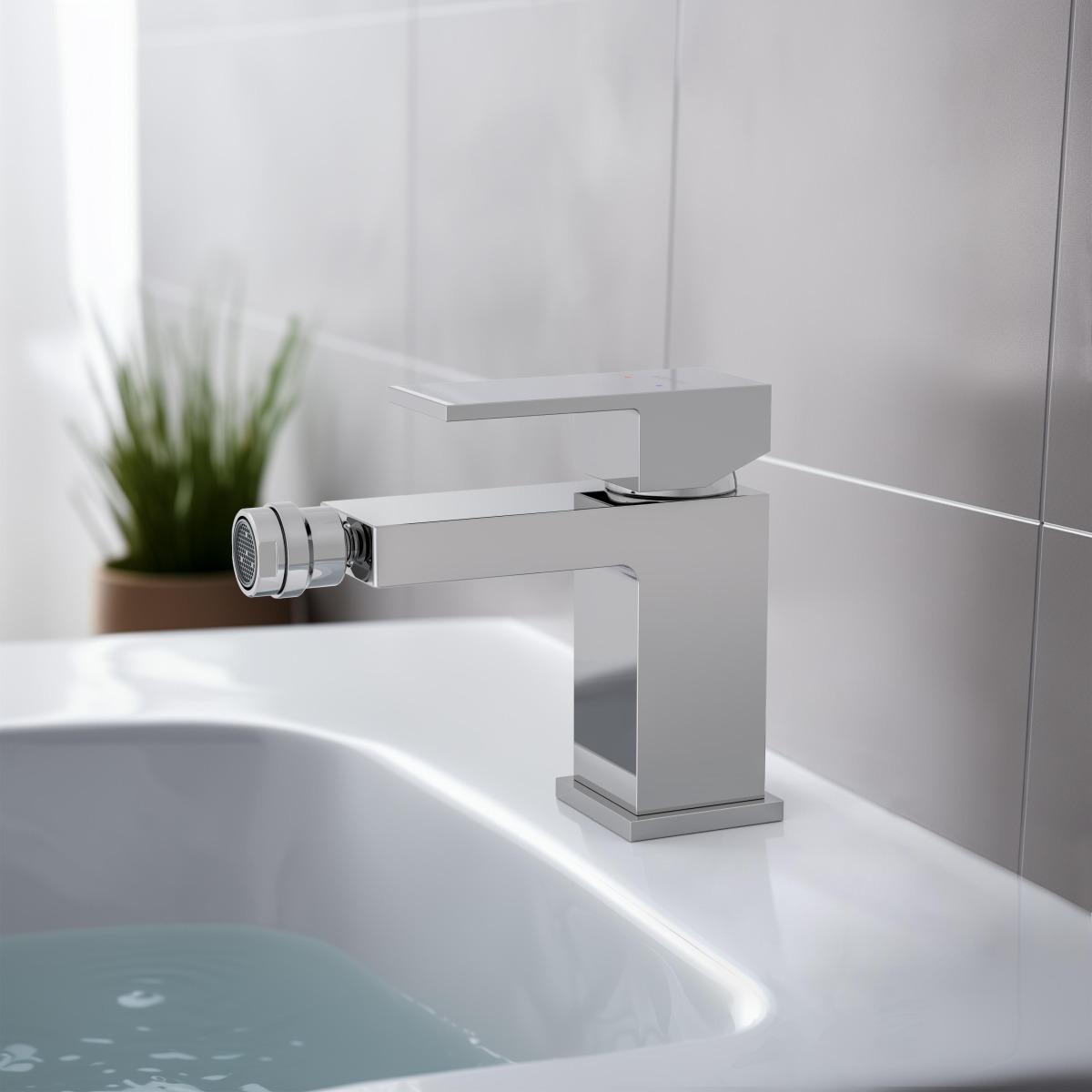 Смеситель для биде Aquanet Либра AQ1618CR