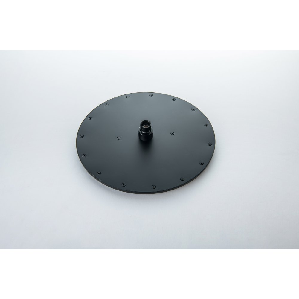 Верхний душ Aquanet AQ2079MB круглый 300 мм матовый черный AQ2079MB