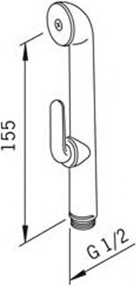 Гигиенический душ Oras Bidetta 242050