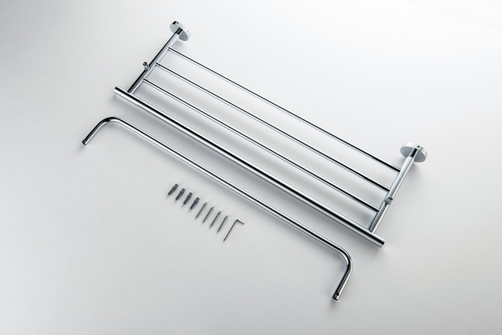 Полка для полотенец Aquatek Оберон хром AQ4215CR
