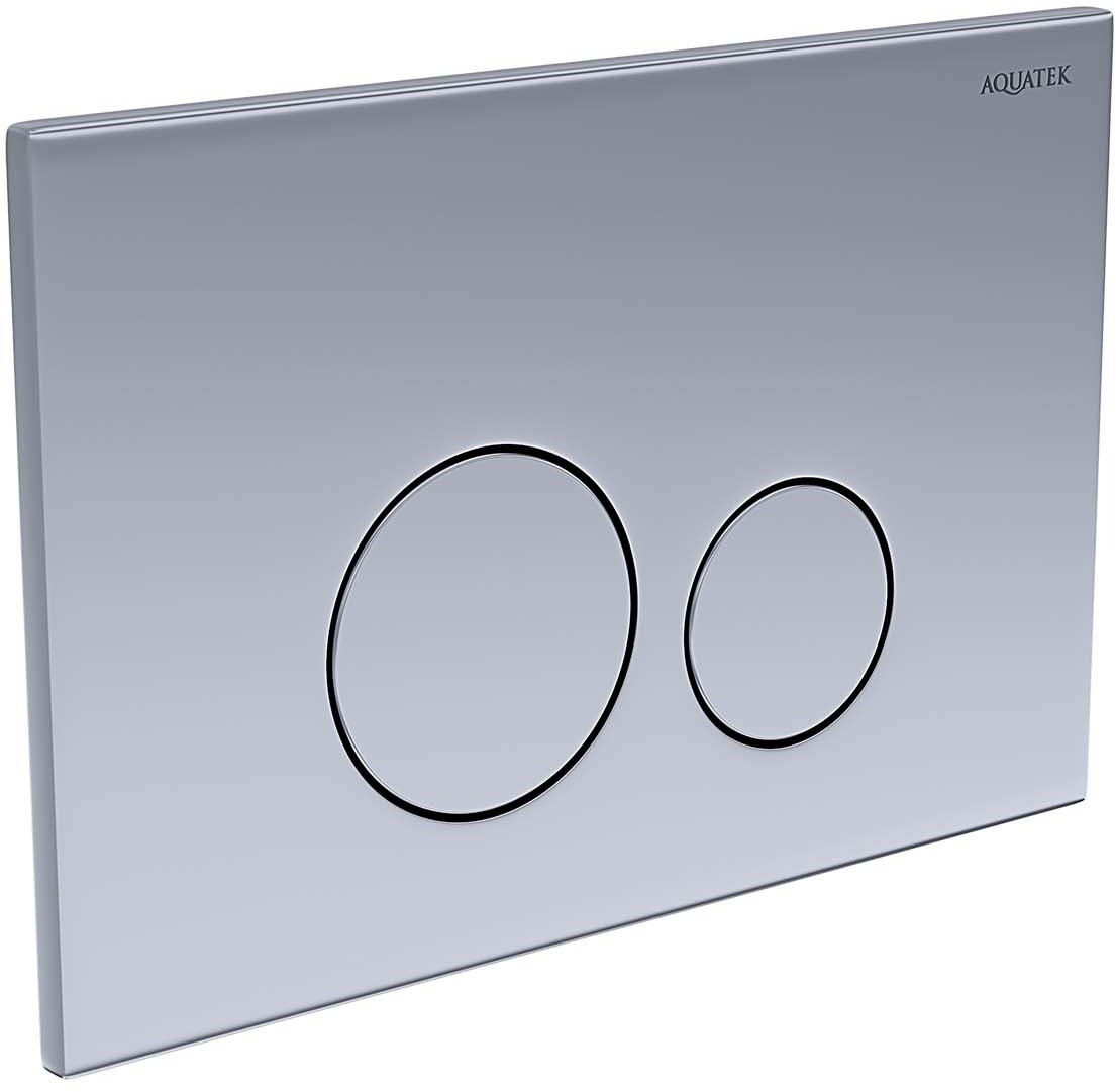 Панель смыва KDI 023A нержавеющая сталь круглые клавиши KDI-0000036