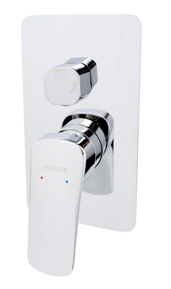 Душевой комплект 4 в 1 Aquatek Вега (AQ1046CR+AQ2071CR+AQ2454CR+AQ2011CR) AQ1075CR