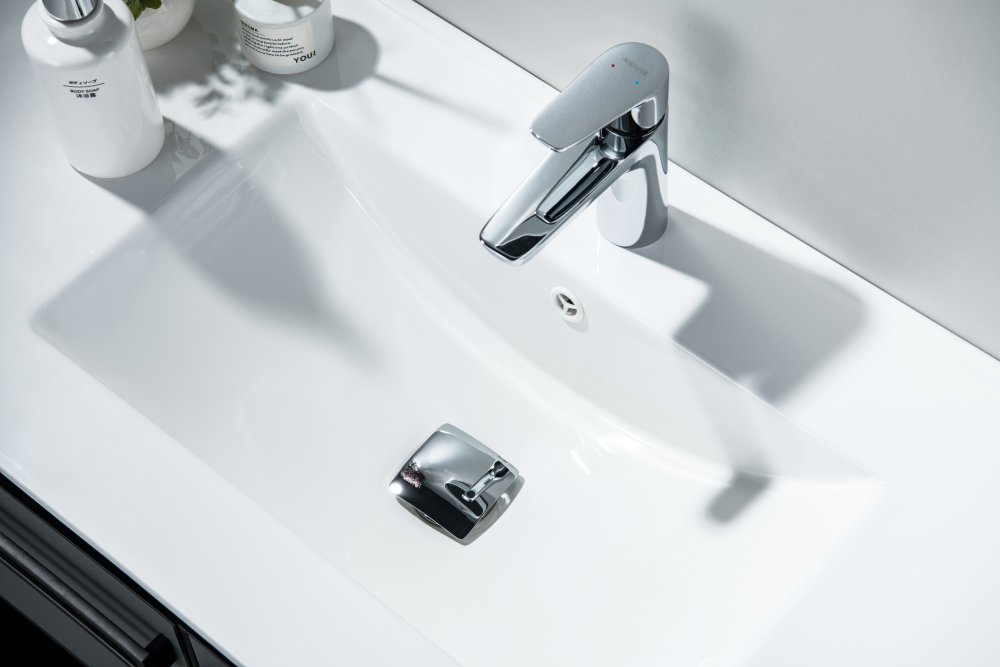 Донный клапан Aquatek Push-open с переливом квадратная крышка хром AQ6004CR