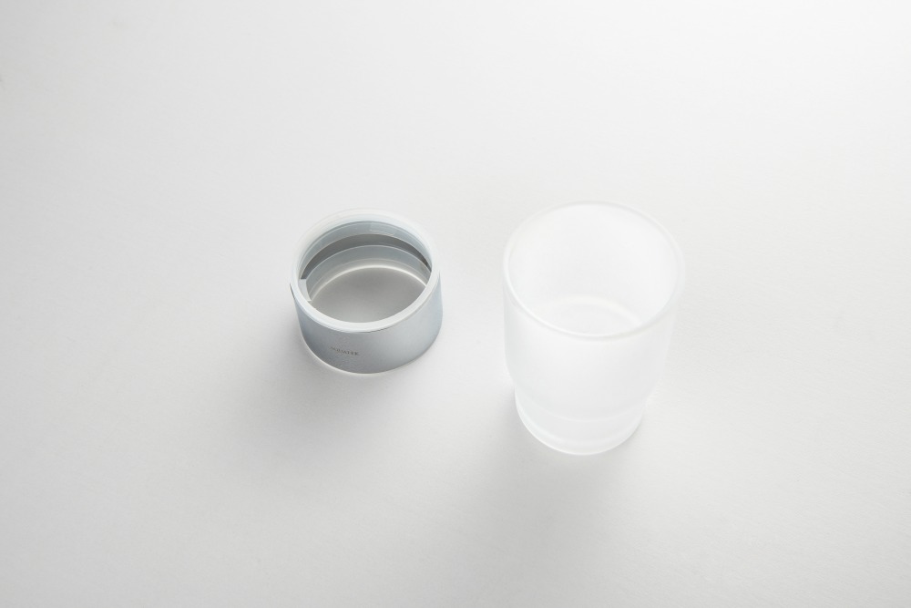 Стакан настольный Aquatek Лира хром AQ4428CR