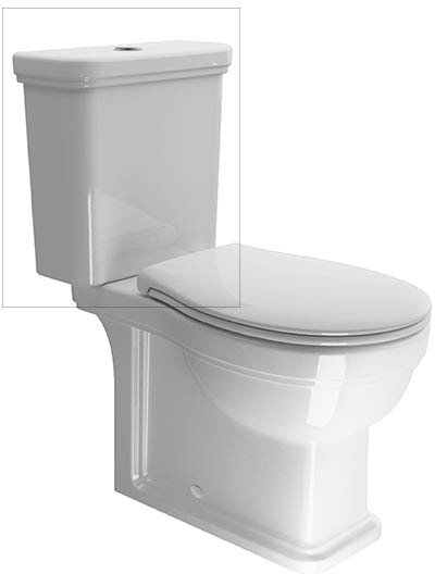 Бачок для унитаза Kerasan Classic напольный белый 878111