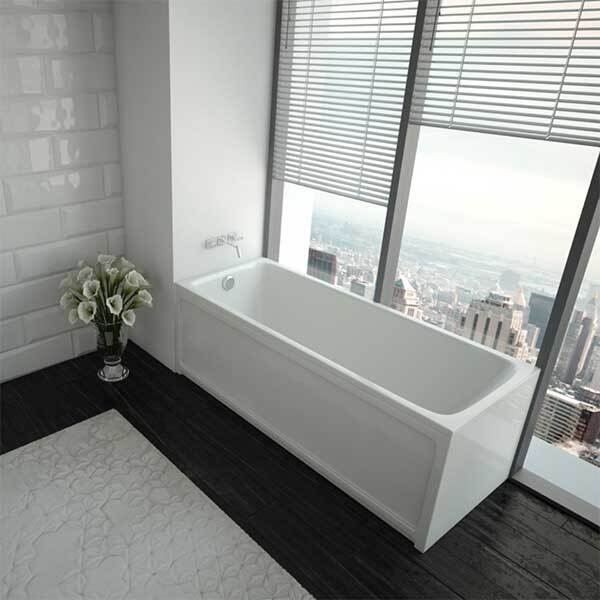 Ванна акриловая Triton Мия 120х70 см прямоугольная MIY120-0000001