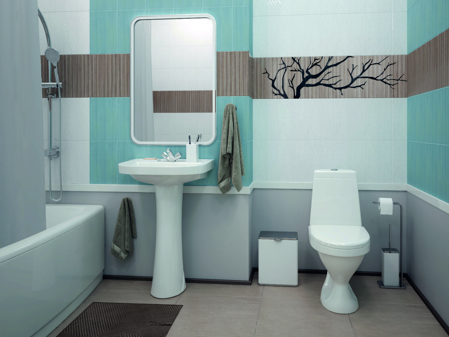 Унитаз-компакт Sanita Прайм белый сиденье полипропилен косой выпуск 1.P205.4.S00.00B.F