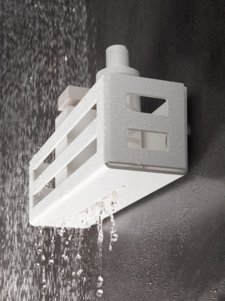 Корзинка для мыла KEUCO Universalartikel настенная белая RAL 9010 24954510000