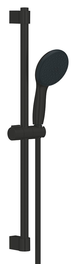 Душевой гарнитур GROHE Tempesta 110 со штангой 600 мм и шлангом 1750 мм матовый черный 261622433