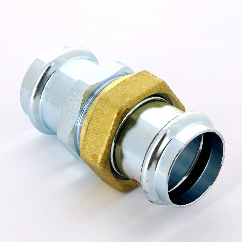 Муфта разъёмная пресс Viega Prestabo оцинкованная сталь 42 мм 559359